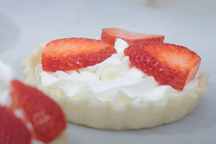 tartaletas de nata y fresas paso 3