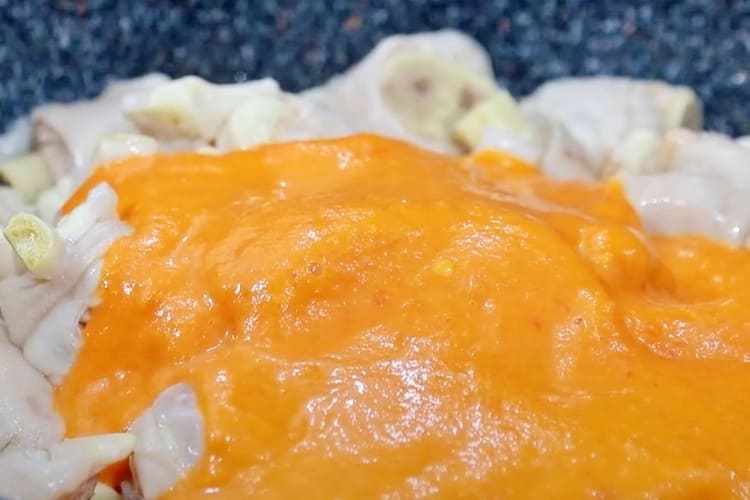 Manitas de cordero con tomate paso 4