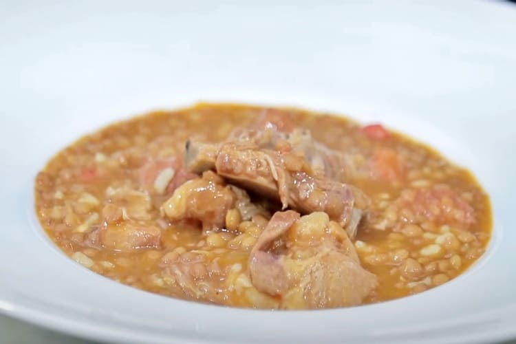 estofado de lentejas de Javier Romero principal