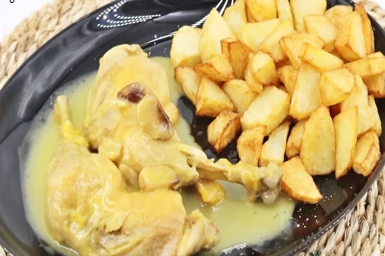 pollo al ajillo principal