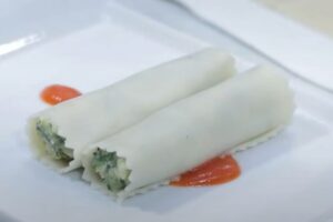 canelones de salmón y espinacas paso 5