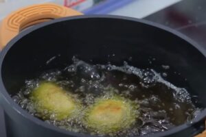croquetas de setas al ajillo y jamón paso 5