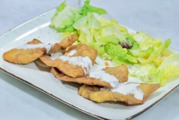 escalopines con salsa de cabrales PRINCIPAL