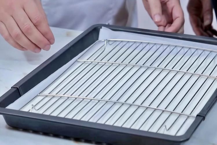 Milhojas de hojaldre con frutas para Navidad 1