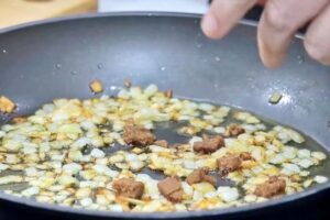 salsa para cordero asado paso 2