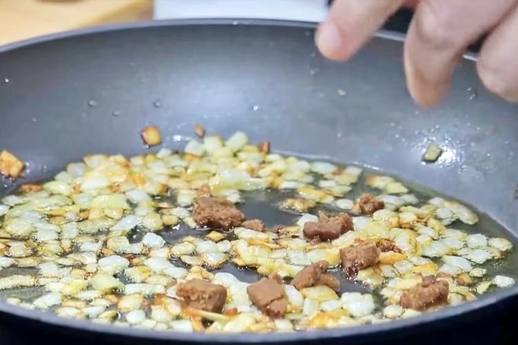 salsa para cordero asado paso 2