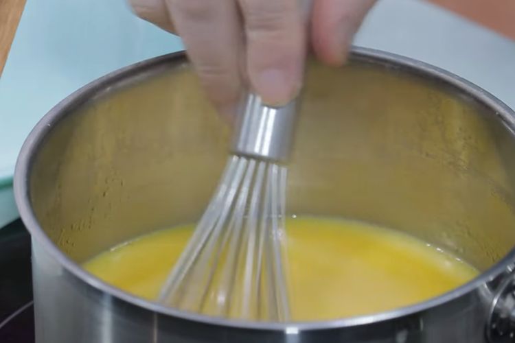 salmón con salsa de naranja paso 1