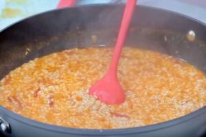 Arroz cremoso con codornices paso 4