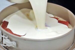 Tarta de queso fácil y muy cremosa paso 5