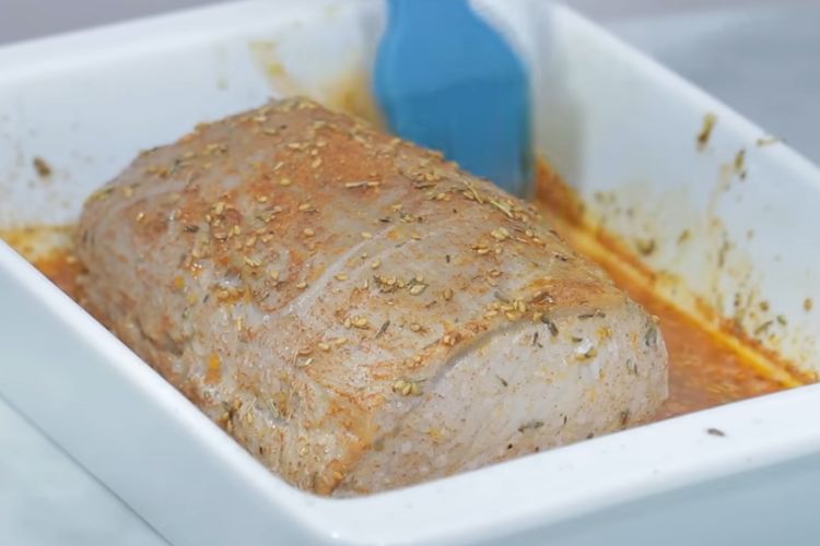 lomo de cerdo asado paso 2