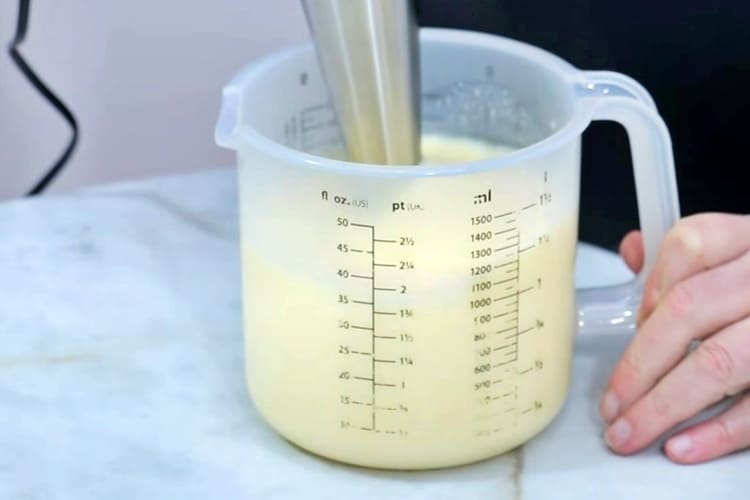 Pudin de sobaos con manzana casero paso 5