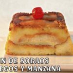pudin de sobaos con manzana principal