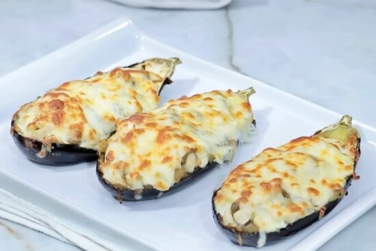 técnica para rellenar berenjenas principal