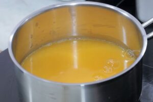 bizcocho glaseado de naranja paso 3