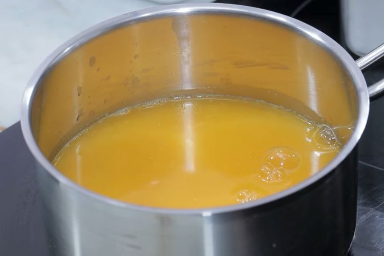 bizcocho glaseado de naranja paso 3