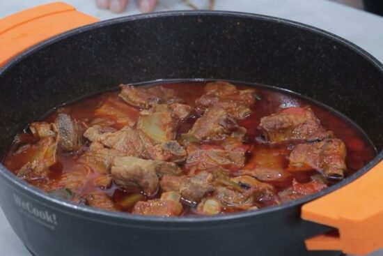 costillas con pisto portada