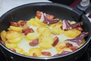 Huevos a la salmantina paso 3